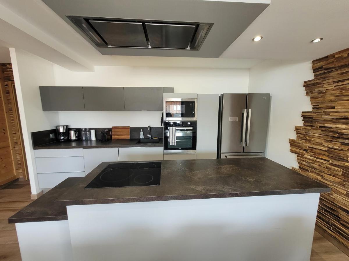 Appartement En Chalet 4 Etoiles Huez Buitenkant foto